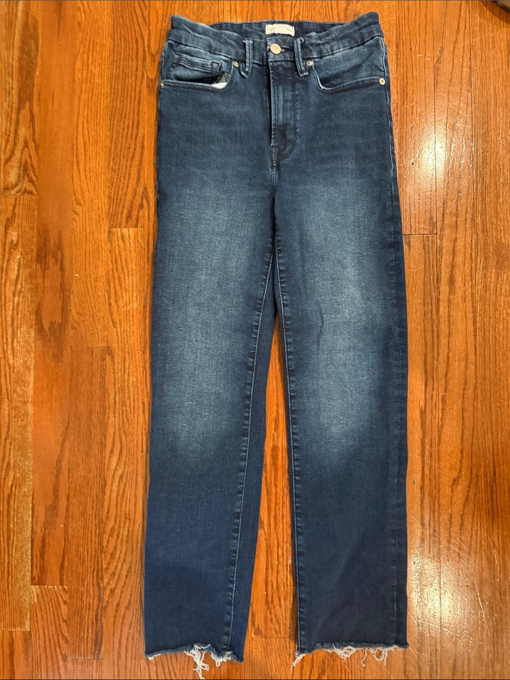 Good American Fits Everybody (6-12) Women's Dark Blue Boot Cut Jeans
